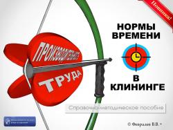 Нормы времени в клининге Обложка